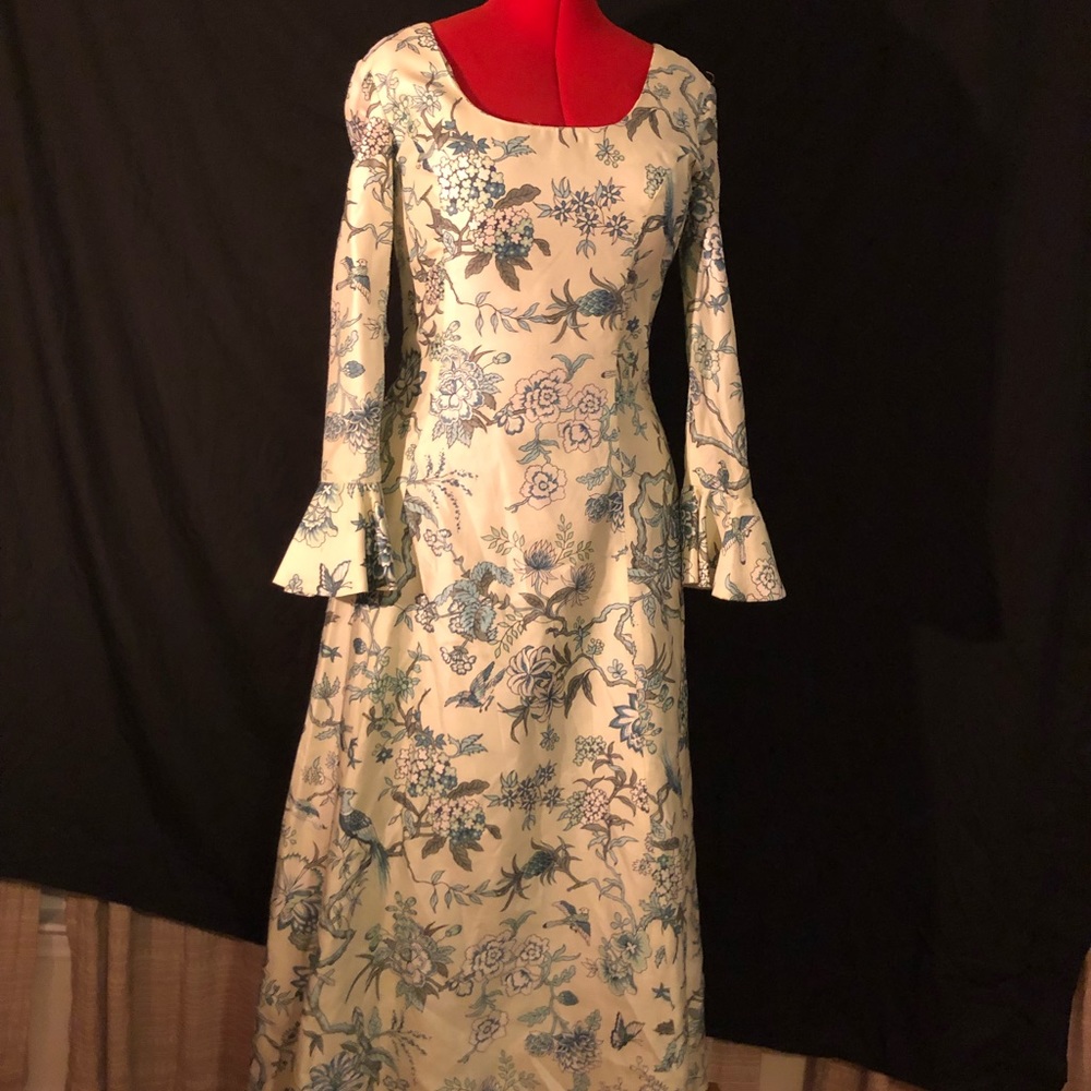 Bicentennial style Asian inspired dress